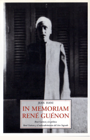 portada de In memoriam René Guénon