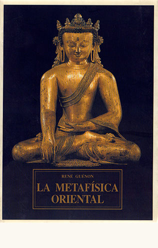 portada de La metafísica oriental