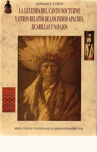 portada de La leyenda del canto nocturno y otros relatos de los indios apaches, jicarillas y navajos