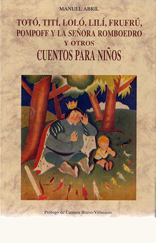 portada de Totó, Tití, Loló, Lilí, Frufrú, Pompoff y la señora Romboedro y otros cuentos para niños