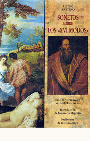 portada de Sonetos sobre los «XVI modos»